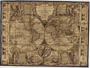 Mapa světa 1792