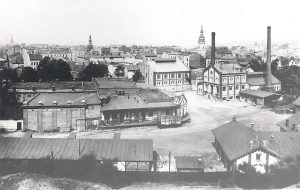 Pohled na areál Pivovaru (30. léta 20.století)